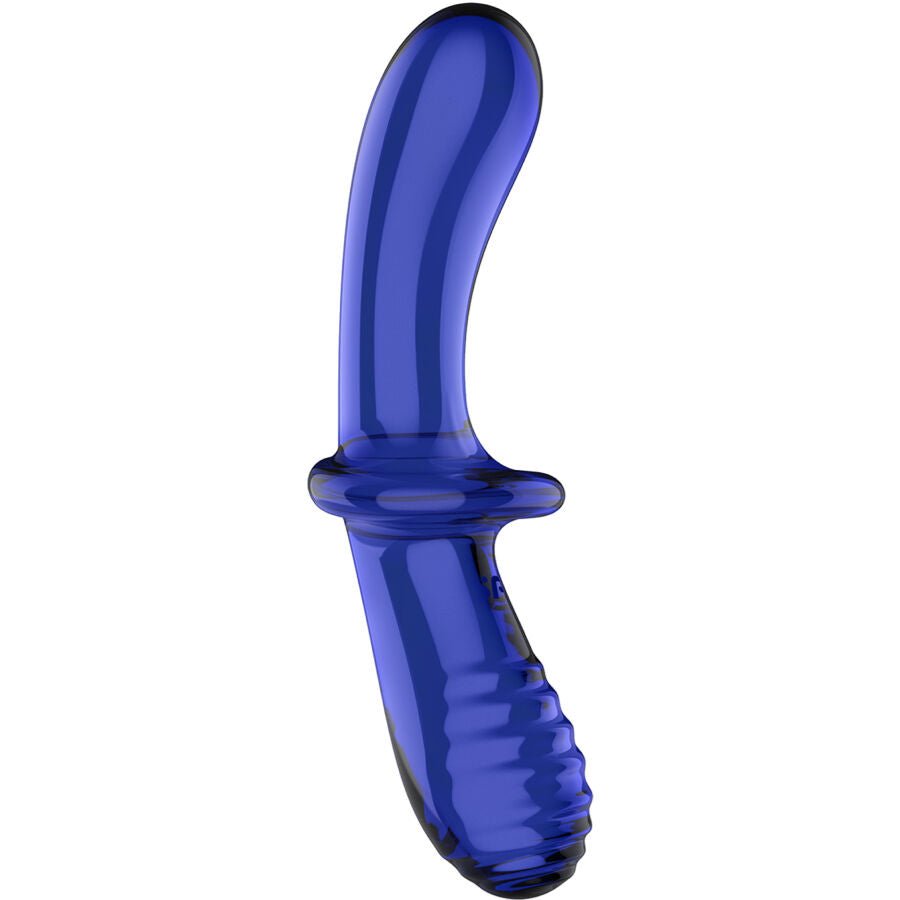 SATISFYER - DILDO DE CRISTAL DUPLO TRANSPARENTE - Toys "n" Us