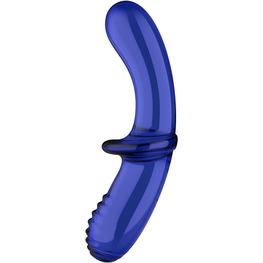 SATISFYER - DILDO DE CRISTAL DUPLO TRANSPARENTE - Toys "n" Us