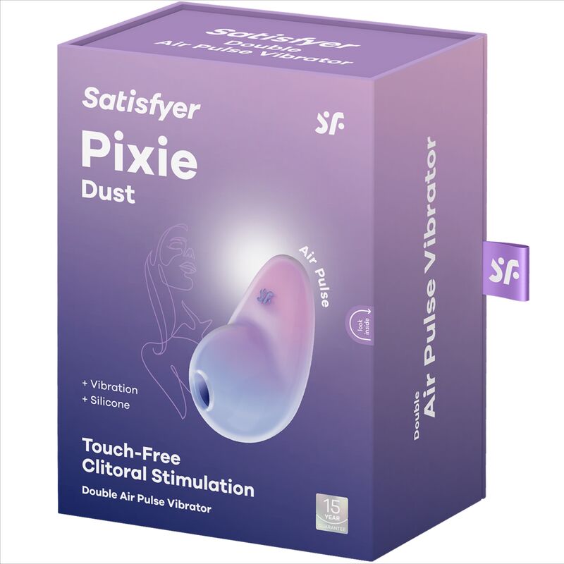 SATISFYER - ESTIMULADOR PIXIE DUST LILAC AIR PLUSE - Toys "n" Us