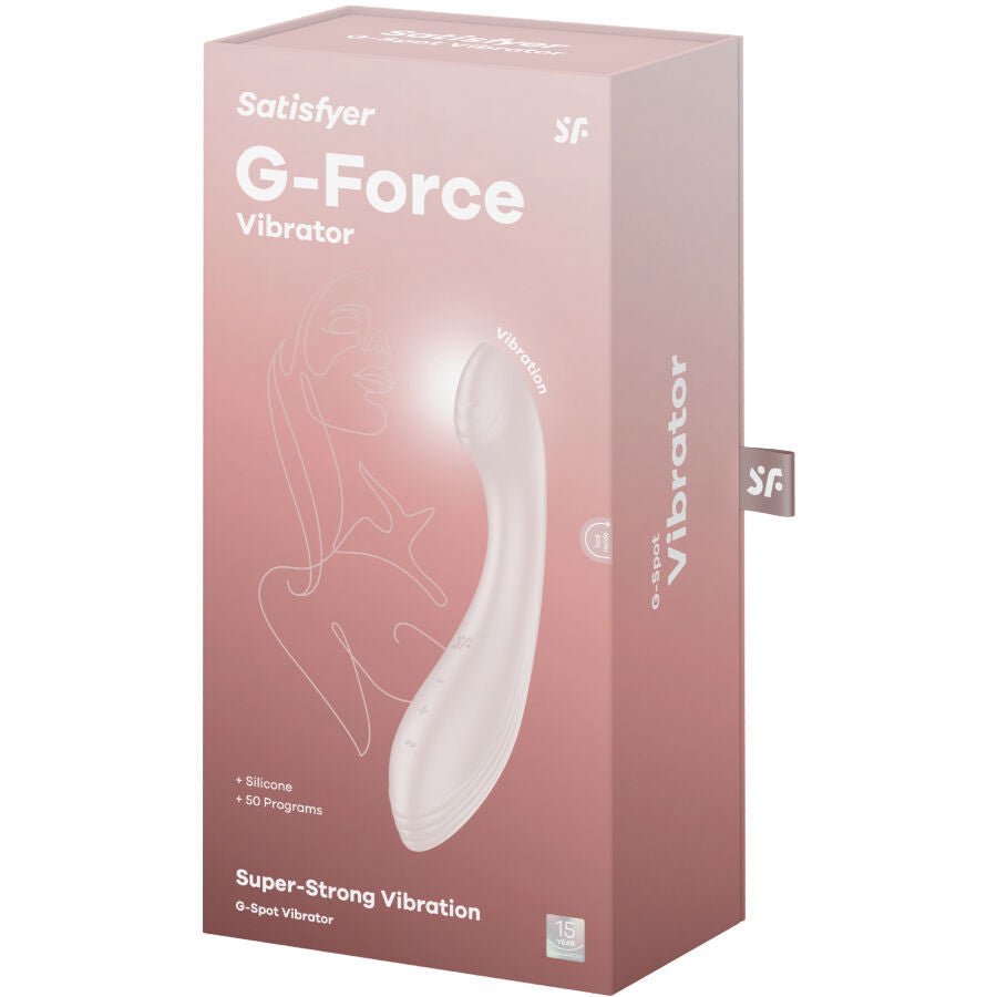 SATISFYER - G - FORCE ESTIMULADOR VIBRADOR G - SPOT ROSA - Toys "n" Us
