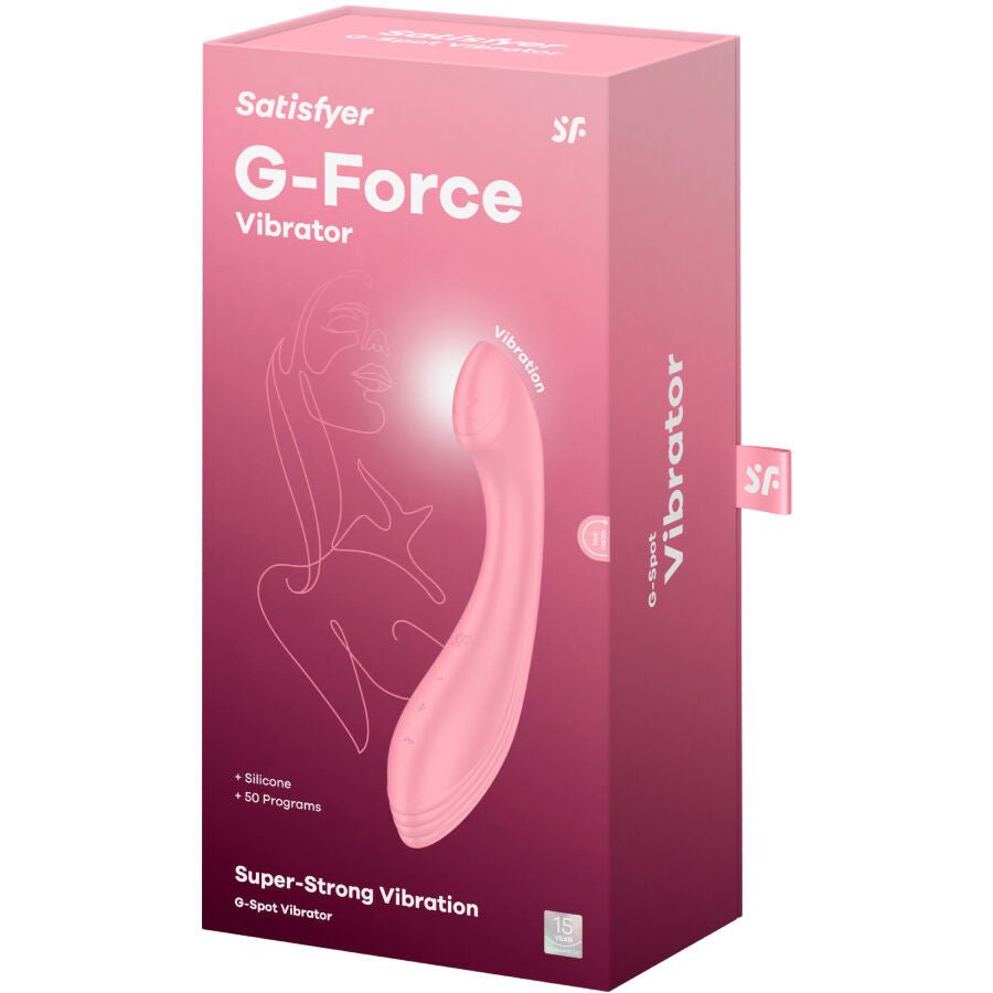 SATISFYER - G - FORCE ESTIMULADOR VIBRADOR G - SPOT ROSA - Toys "n" Us