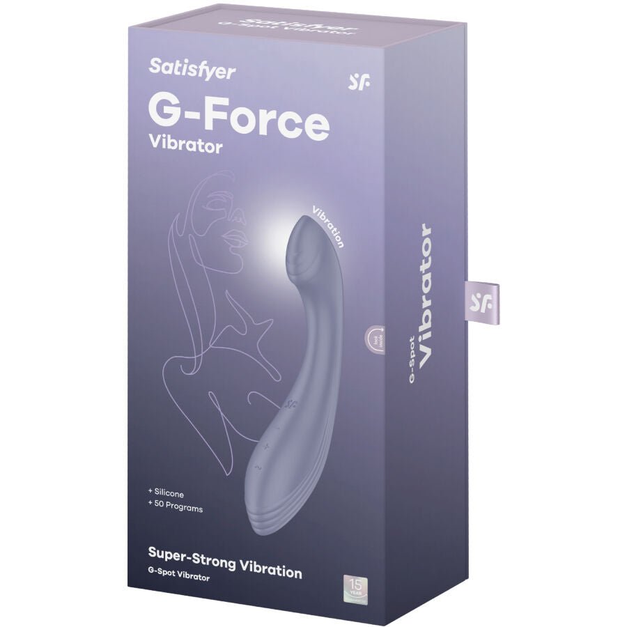 SATISFYER - G - FORCE ESTIMULADOR VIBRADOR G - SPOT ROSA - Toys "n" Us