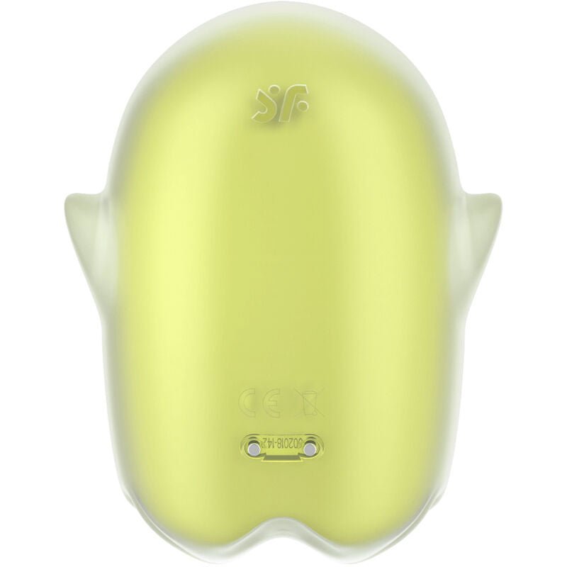 SATISFYER - GLOWING GHOST AIR PULSE & VIBRADOR AMARELO - Toys "n" Us