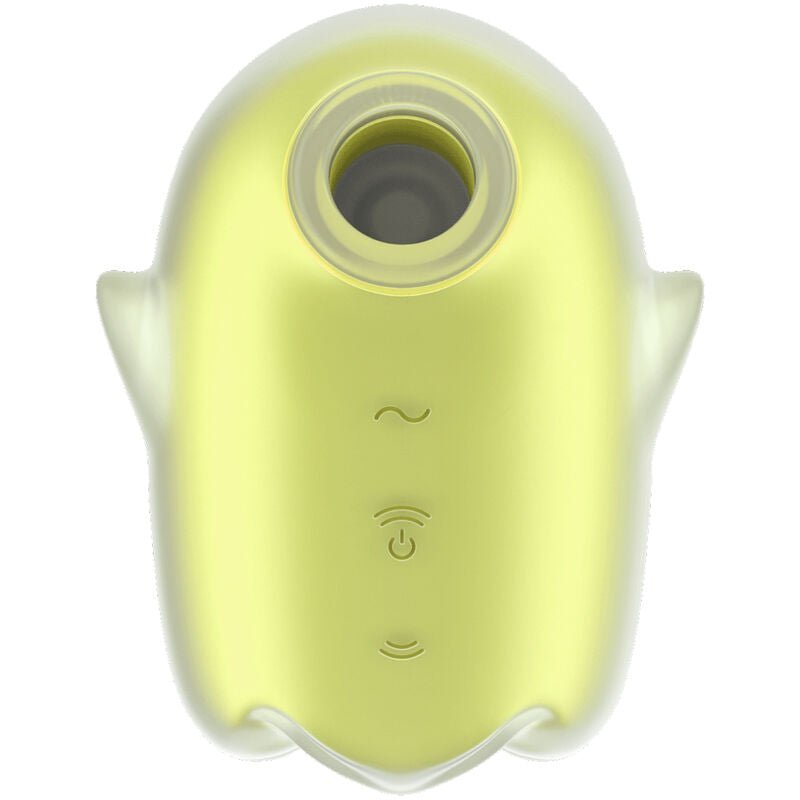 SATISFYER - GLOWING GHOST AIR PULSE & VIBRADOR AMARELO - Toys "n" Us