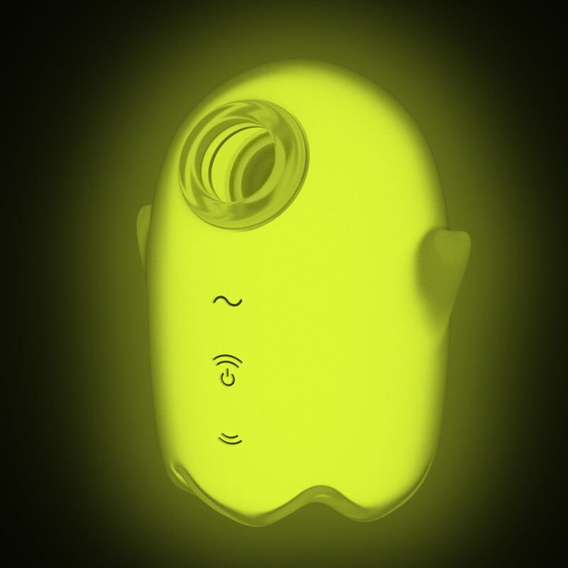SATISFYER - GLOWING GHOST AIR PULSE & VIBRADOR AMARELO - Toys "n" Us