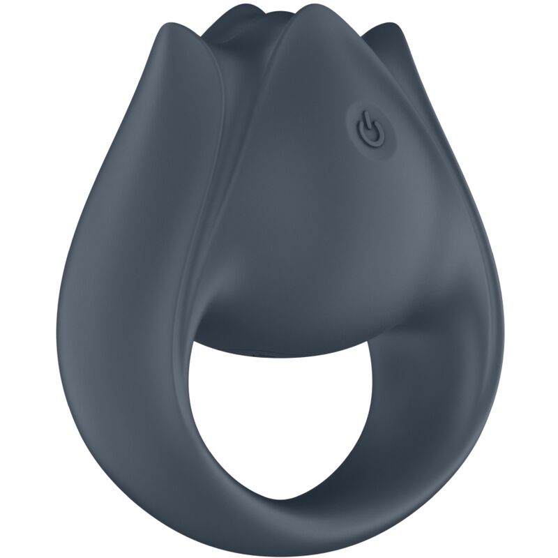 SATISFYER - PERFECT PAIR 2 MULTIVIBRATOR 2 IN 1 PENIS RING AND FINGER STIMULATOR GREY - Toys "n" Us