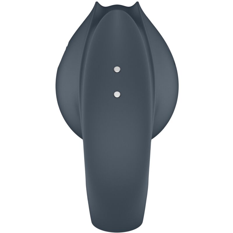SATISFYER - PERFECT PAIR 2 MULTIVIBRATOR 2 IN 1 PENIS RING AND FINGER STIMULATOR GREY - Toys "n" Us