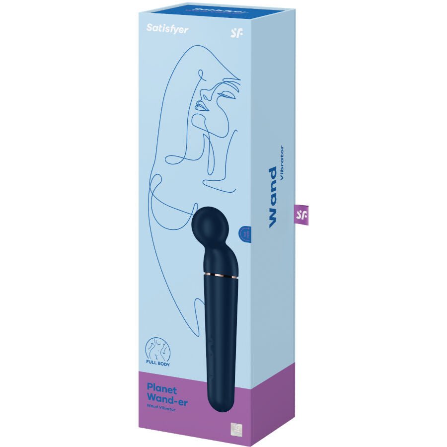 SATISFYER - PLANETA WAND - ER VIBRADOR MASSAGER BERRY - Toys "n" Us