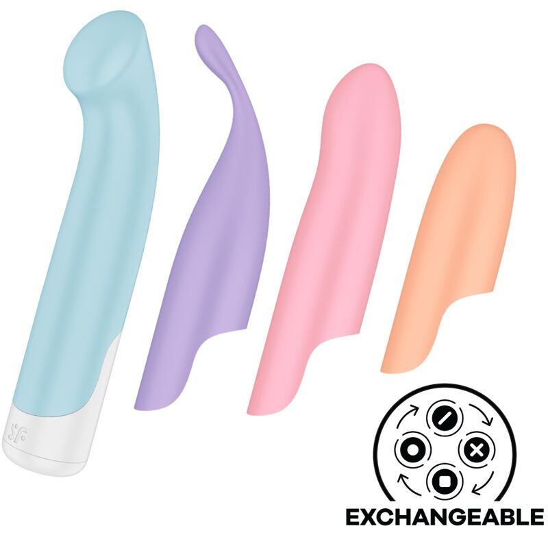SATISFYER - PLAYFUL FOUR SET VIBRATORS 4 IN 1 + POWER BULLET - Toys "n" Us