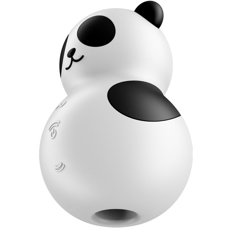 SATISFYER - POCKET PANDA STIMULATOR & VIBRATOR BLACK AND WHITE - Toys "n" Us