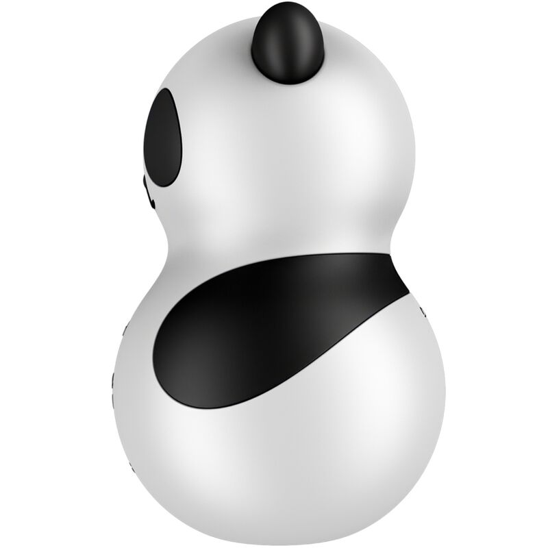 SATISFYER - POCKET PANDA STIMULATOR & VIBRATOR BLACK AND WHITE - Toys "n" Us