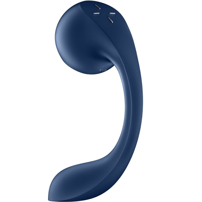 SATISFYER - PRO+ WAVE 4 G - SPOT & AIR PULSE STIMULATOR FREE APP DARK BLUE - Toys "n" Us