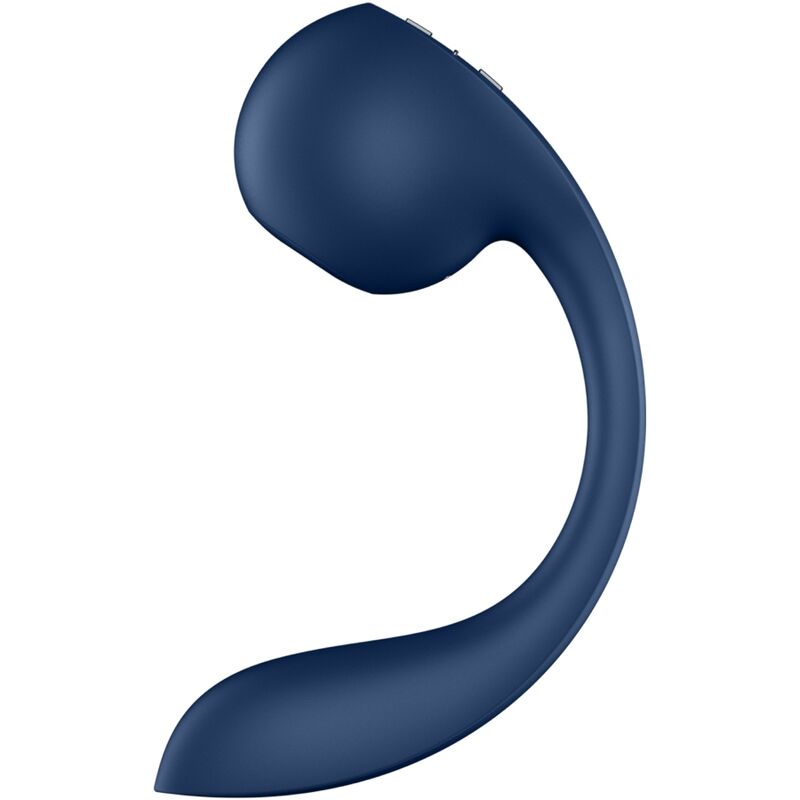 SATISFYER - PRO+ WAVE 4 G - SPOT & AIR PULSE STIMULATOR FREE APP DARK BLUE - Toys "n" Us