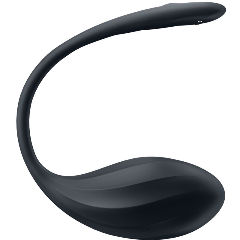 SATISFYER - RIBBED PETAL G POINT STIMULATOR REMOTE CONTROL BLACK FREE APP - Toys "n" Us