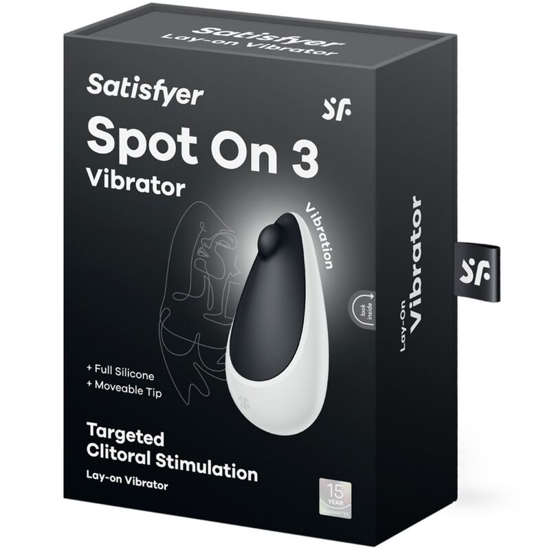 SATISFYER - SPOT ON 3 CLITORIS STIMULATOR BLACK - Toys "n" Us