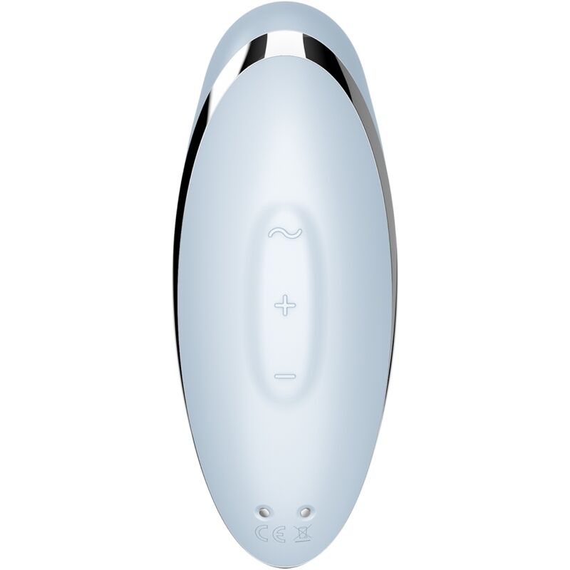 SATISFYER - TAP & CLIMAX 2 VIBRATOR & STIMULATOR BLUE - Toys "n" Us