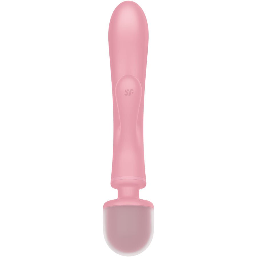 SATISFYER - TRIPLE LOVER RABBIT VIBRADOR MASSAGER ROSA - Toys "n" Us