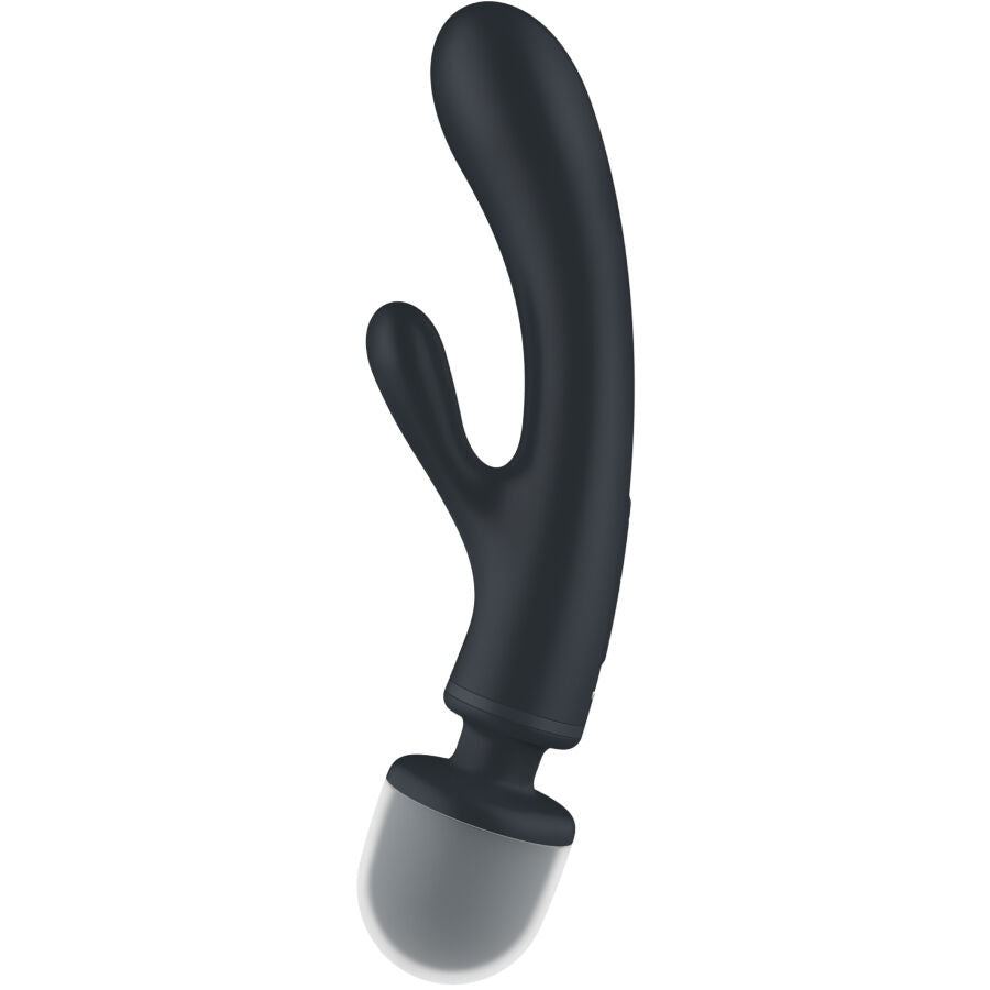 SATISFYER - TRIPLE LOVER RABBIT VIBRADOR MASSAGER ROSA - Toys "n" Us