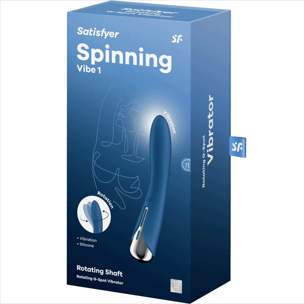 SATISFYER - VIBRADOR ROTATOR G - SPOT VIBE 1 G - SPOT VERMELHO - Toys "n" Us