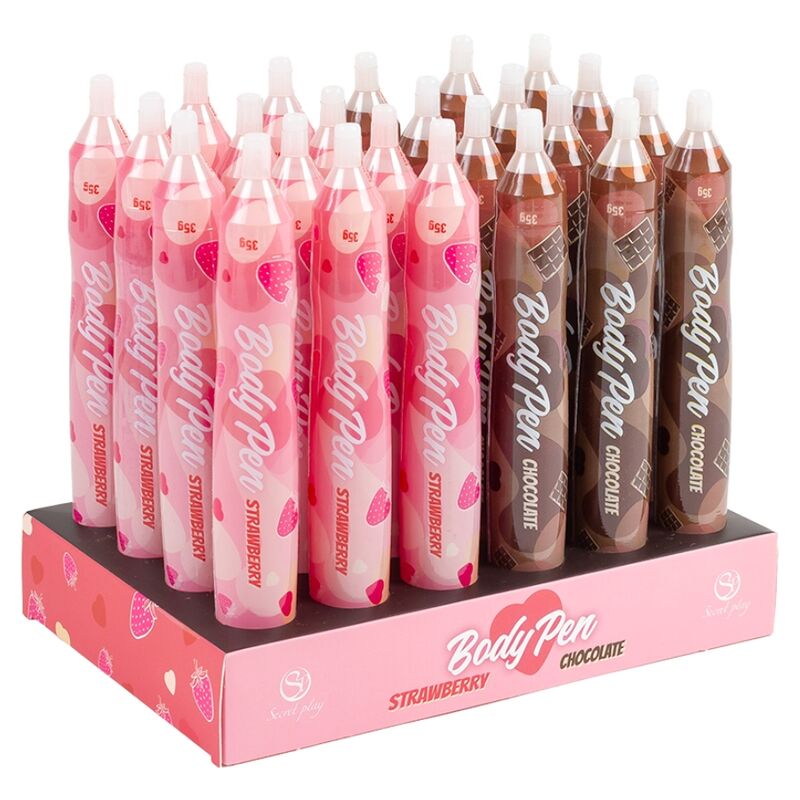 SECRET PLAY - BODY PEN DISPLAY 24 UNIDADES - Toys "n" Us