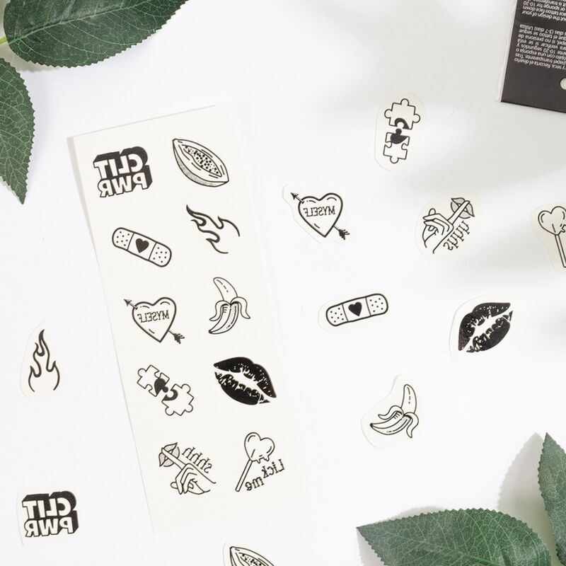 SECRET PLAY - SET OF 10 CANDY COLLECTION TEMPORARY TATTOOS - Toys "n" Us