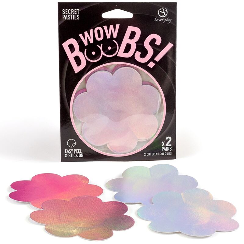SECRET PLAY - WOW BOOBS! FLOWER NIPPLE COVERS - Toys "n" Us