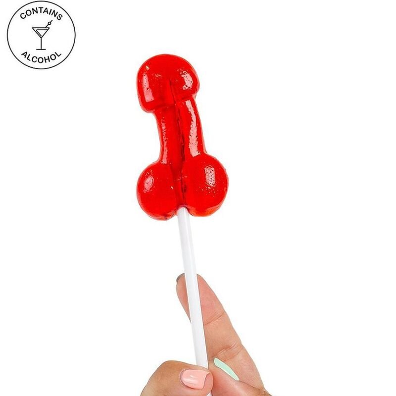 SECRETPLAY - COCK LOLLIPOP WITH ALCOHOL STRAWBERRY DAIQUIRI - Toys "n" Us