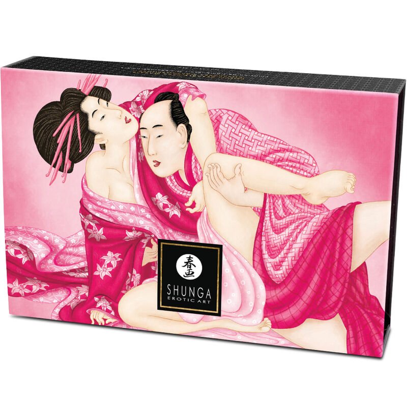 SHUNGA - KIT DE PÓ DE MASSAGEM COMESTÍVEL FRAMBOESA - Toys "n" Us