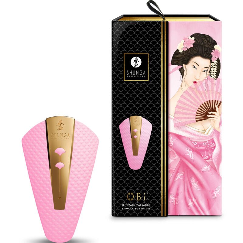 SHUNGA - MASSAGEIRO ÍNTIMO OBI ROSA - Toys "n" Us