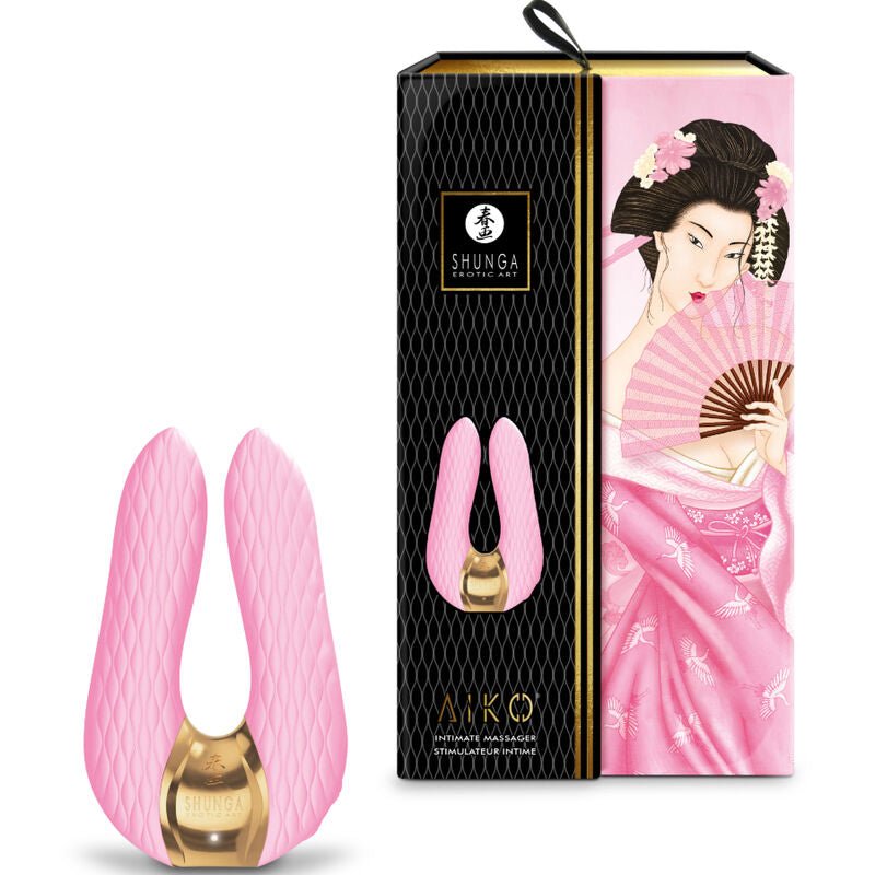 SHUNGA - MASSAJADOR ÍNTIMO AIKO ROSA - Toys "n" Us