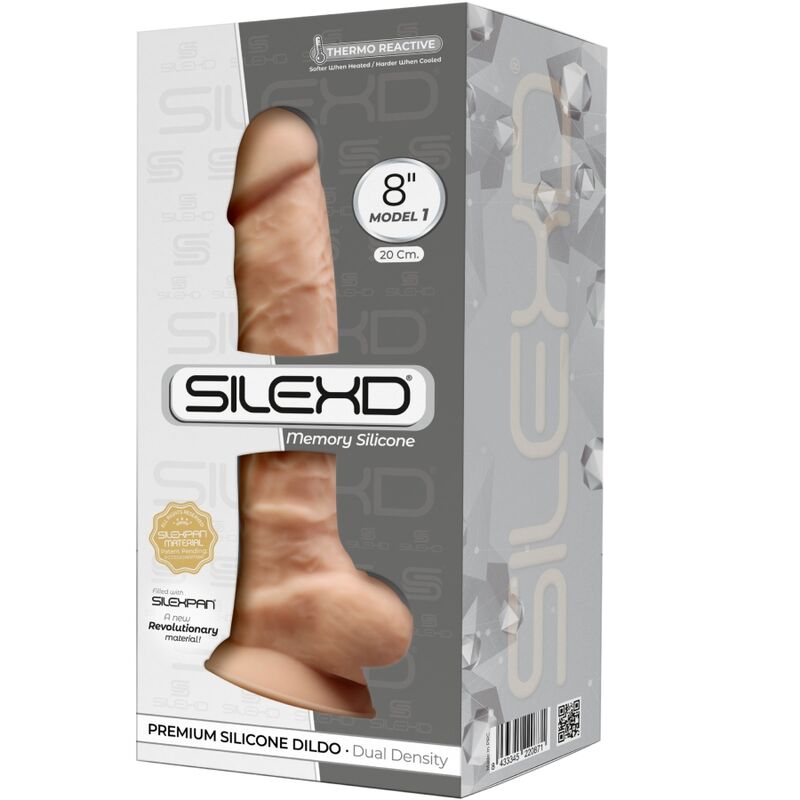 SILEXD - MODELO 1 PÊNIS REALÍSTICO PREMIUM SILEXPAN SILICONE 20 CM - Toys "n" Us