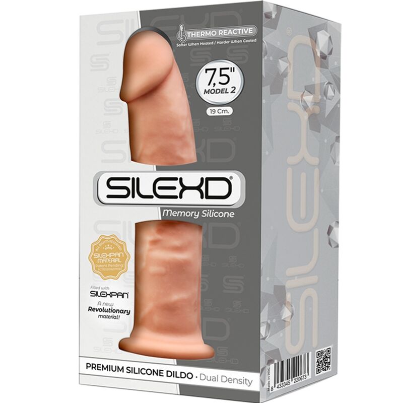 SILEXD - MODELO 2 PÊNIS REALÍSTICO PREMIUM SILEXPAN SILICONE 19 CM - Toys "n" Us