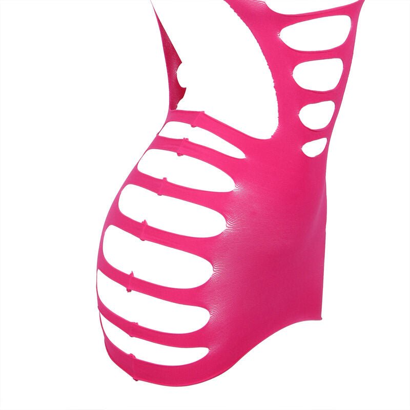 SUBBLIME - 952273 LONG SLEEVE ELASTIC FISHNET DRESS PINK ONE SIZE - Toys "n" Us