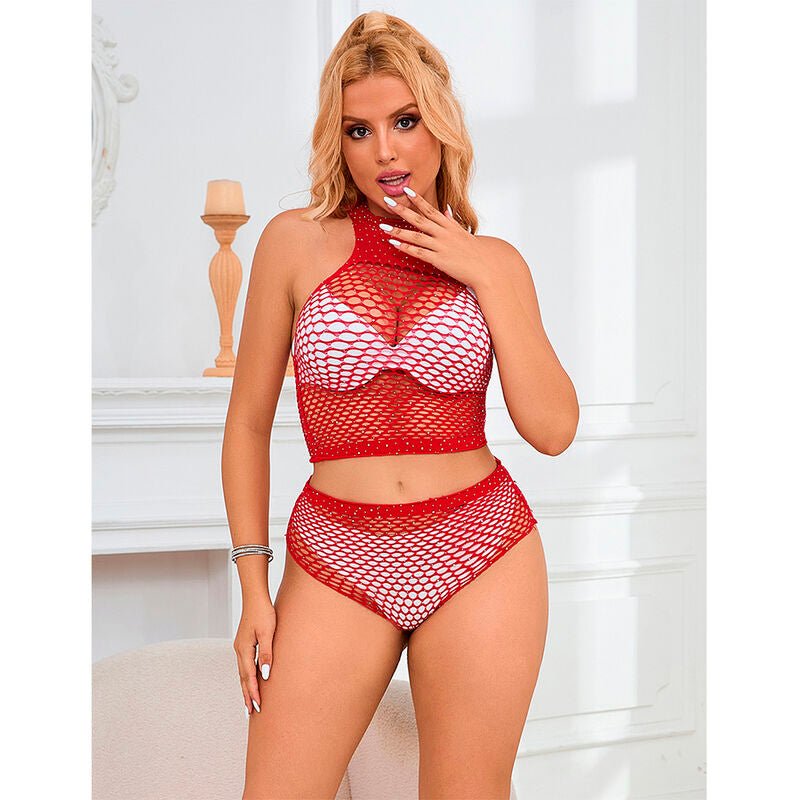 SUBBLIME - 952402 FISHNET SET WITH PINK DIAMONDS ONE SIZE - Toys "n" Us