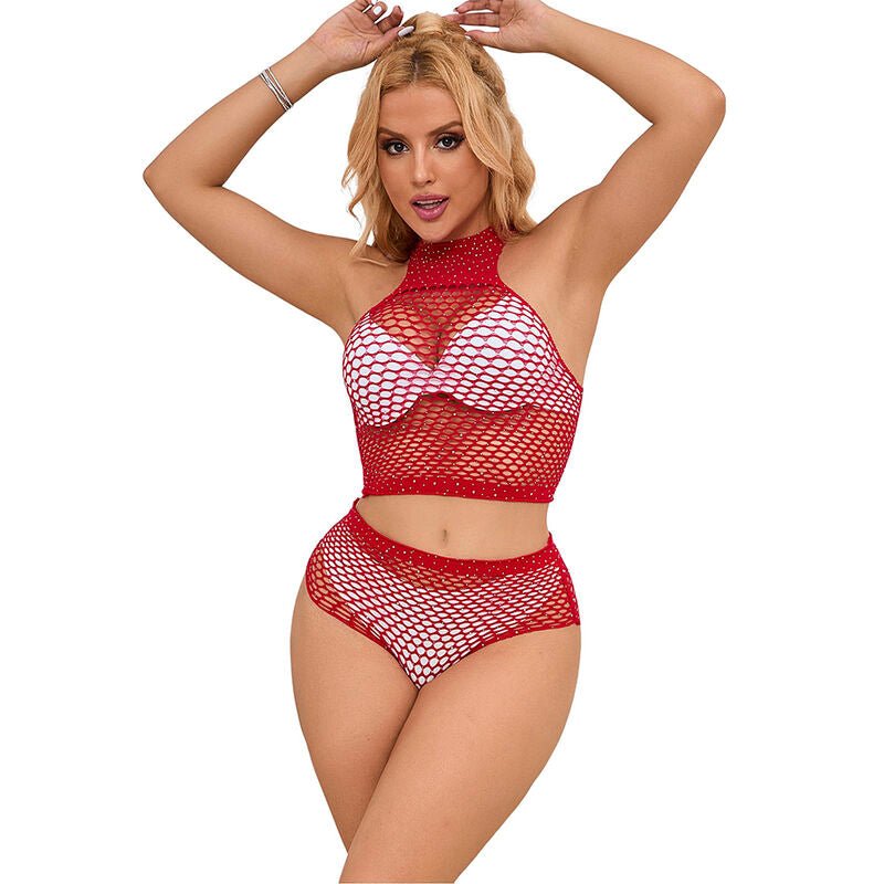 SUBBLIME - 952402 FISHNET SET WITH PINK DIAMONDS ONE SIZE - Toys "n" Us