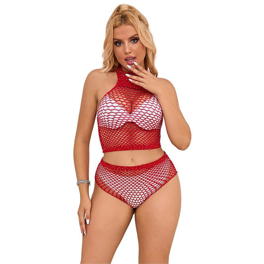 SUBBLIME - 952402 FISHNET SET WITH PINK DIAMONDS ONE SIZE - Toys "n" Us