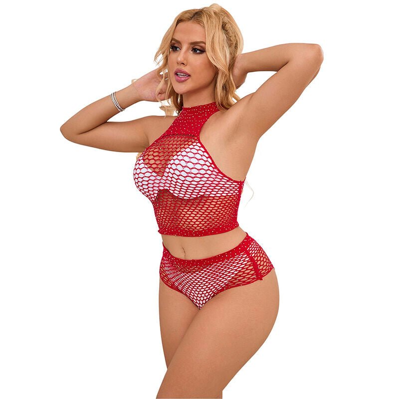 SUBBLIME - 952402 FISHNET SET WITH PINK DIAMONDS ONE SIZE - Toys "n" Us