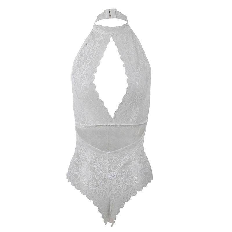 SUBBLIME - 953867 LACE BODYSUIT WHITE L/XL - Toys "n" Us