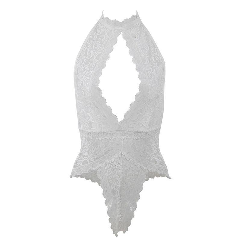 SUBBLIME - 953867 LACE BODYSUIT WHITE L/XL - Toys "n" Us