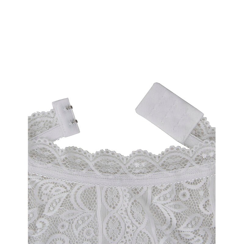 SUBBLIME - 953867 LACE BODYSUIT WHITE L/XL - Toys "n" Us