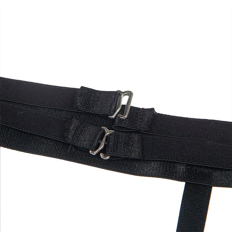 SUBBLIME - 954154 BODY WITH GARTER BELT BLACK L/XL - Toys "n" Us