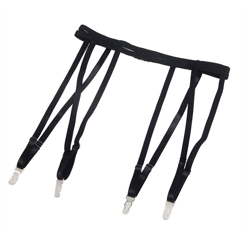 SUBBLIME - 954154 BODY WITH GARTER BELT BLACK L/XL - Toys "n" Us