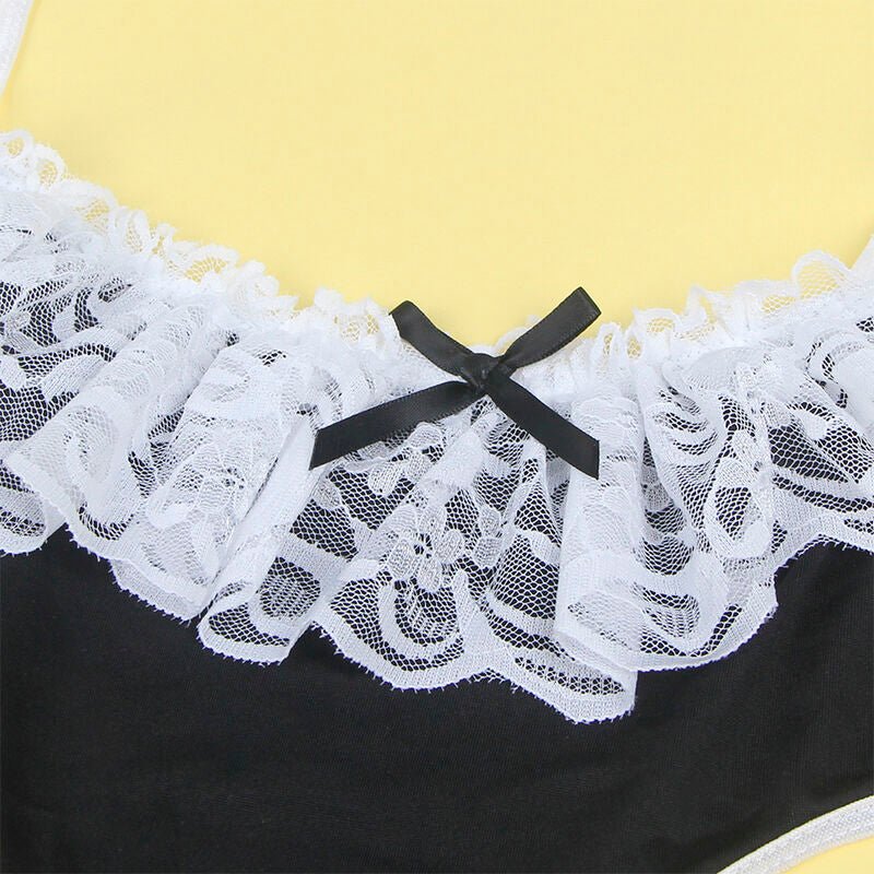 SUBBLIME - 954307 SEXY MAID COSTUME BLACK/WHITE S/M - Toys "n" Us