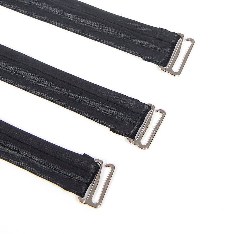 SUBBLIME - 954413 LEATHER BONDAGE BODY BLACK L/XL - Toys "n" Us