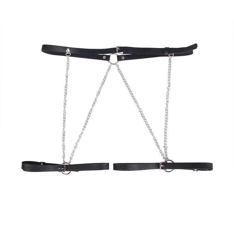 SUBBLIME - LEATHER BELT HARNESS BLACK ONE SIZE - Toys "n" Us