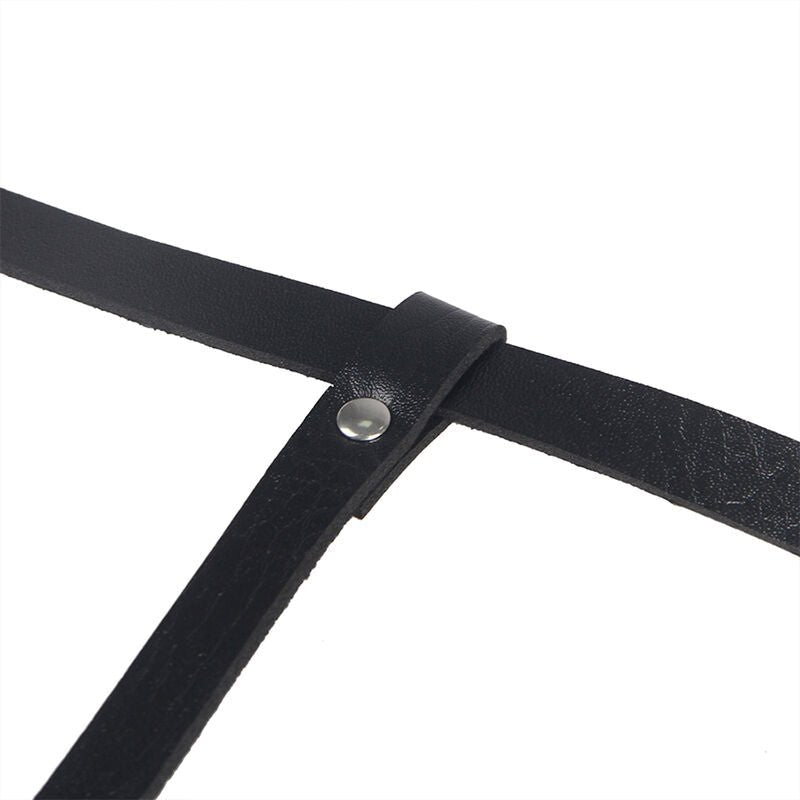 SUBBLIME - LEATHER BODY HARNESS BLACK ONE SIZE - Toys "n" Us