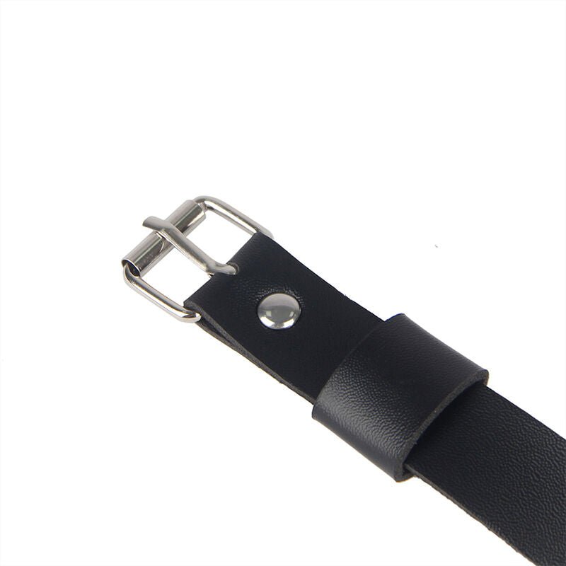 SUBBLIME - LEATHER CHAINLEG HARNESS BLACK ONE SIZE - Toys "n" Us