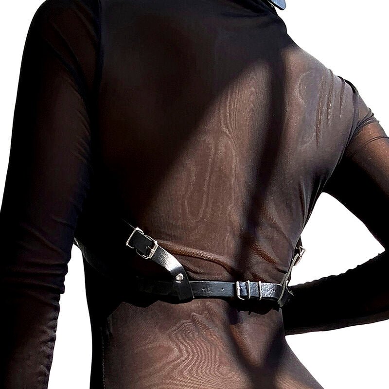 SUBBLIME - LEATHER CHEST HARNESS BLACK ONE SIZE - Toys "n" Us