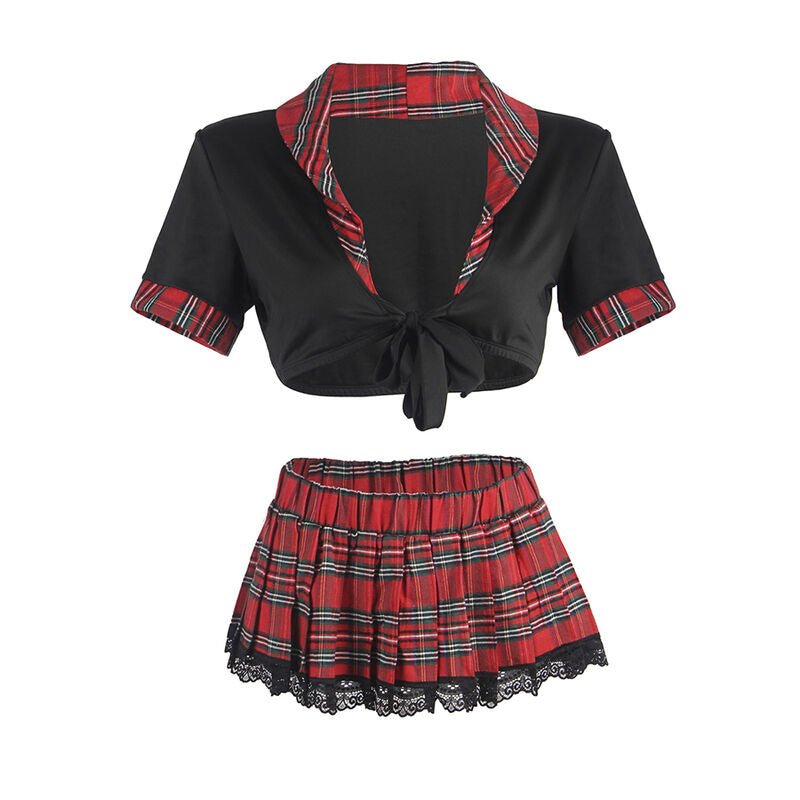 SUBBLIME - SEXY SCHOOLGIRL COSTUME WITH TOP L/XL - Toys "n" Us