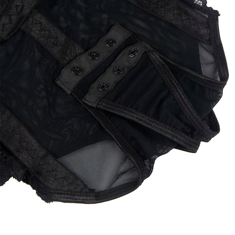 SUBBLIME - TEDDY COM ALA LIGA DETALHE PEITO PRETO S/M - Toys "n" Us